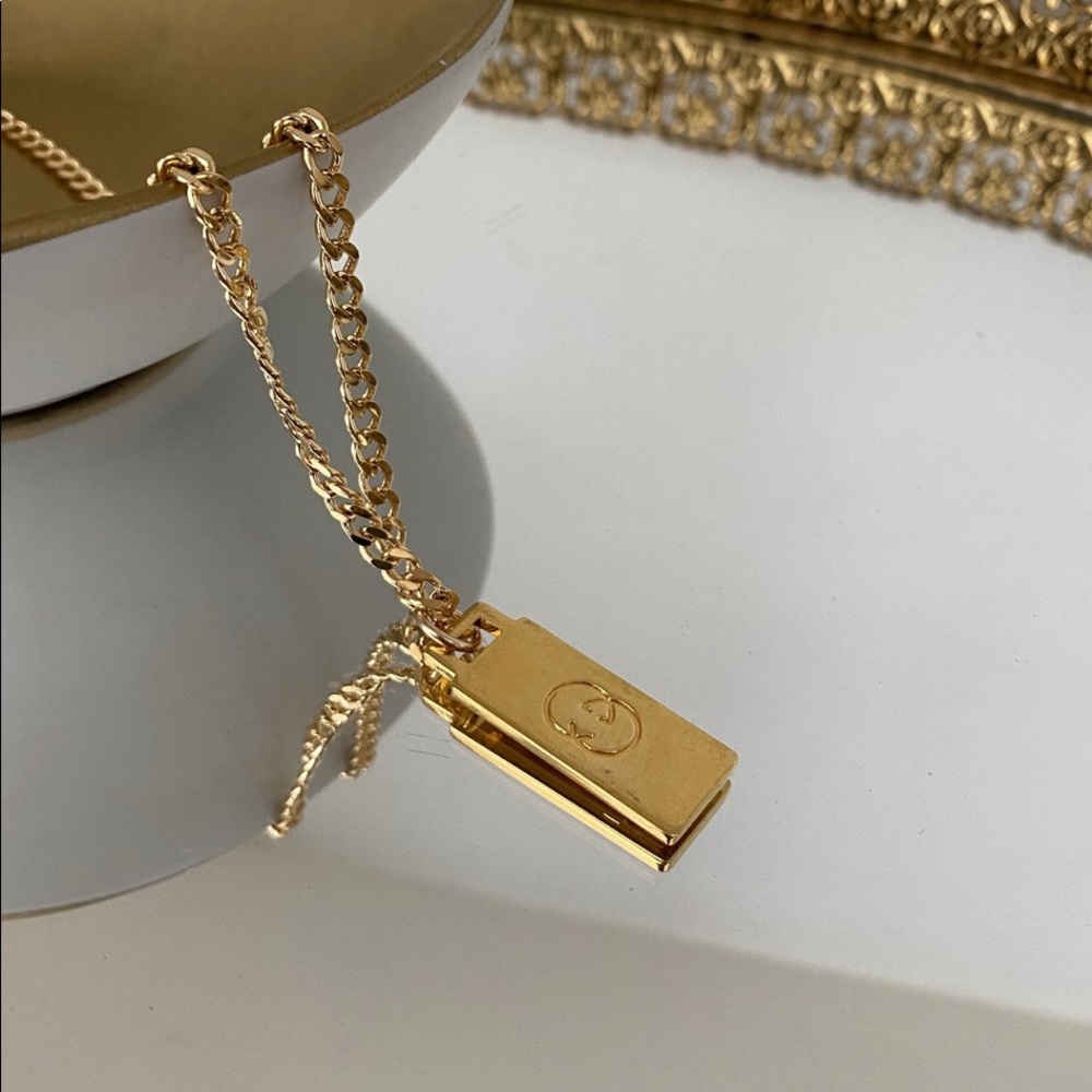 Vintage Gucci repurposed necklace - Picture 1 of 3